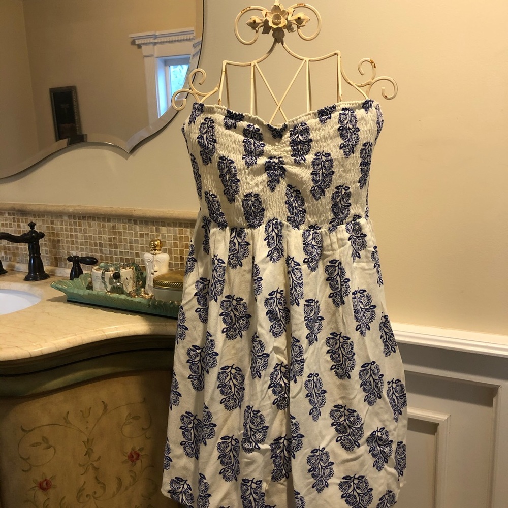 O’Neil Blue and White Surfer dress
